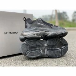 Hypeyourbeast Balenciaga BCG Triple S Black / Clear Sole