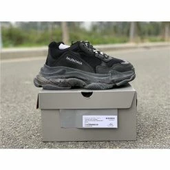 Hypeyourbeast Balenciaga BCG Triple S Black / Clear Sole