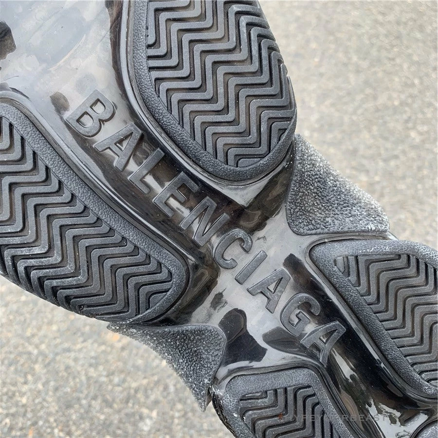 Hypeyourbeast Balenciaga BCG Triple S Black / Clear Sole