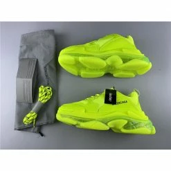 Hypeyourbeast BCG Triple S Neon Yellow Balenciaga