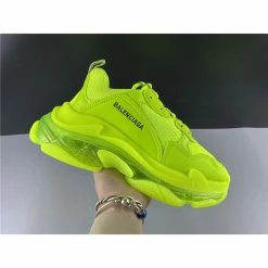 Hypeyourbeast BCG Triple S Neon Yellow Balenciaga