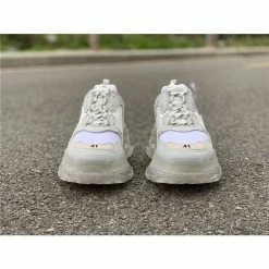 Hypeyourbeast Balenciaga BCG Triple S White / Clear Sole