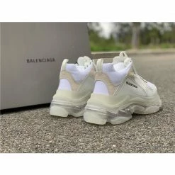 Hypeyourbeast Balenciaga BCG Triple S White / Clear Sole