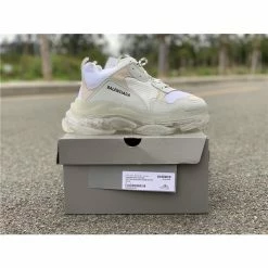 Hypeyourbeast Balenciaga BCG Triple S White / Clear Sole