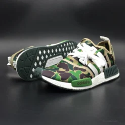 Hypeyourbeast Bape X Adidas NMD Green Camo