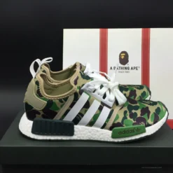 Hypeyourbeast Bape X Adidas NMD Green Camo