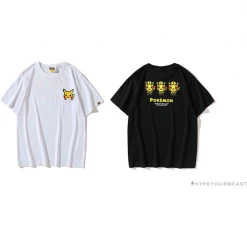 Hypeyourbeast BAPE Baby Milo Pocket Pikachu Tee Shirt'BLACK'