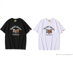 Hypeyourbeast Clothes BAPE Baby Milo Year Of The Ox Tee Shirt'BLACK'