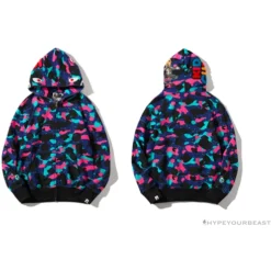 Hypeyourbeast BAPE X KID CUDI Camouflage Hoodie Clothes