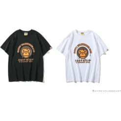 Hypeyourbeast BAPE Baby Milo Valentine's Day Chocolate Tee Shirt'WHITE' Clothes