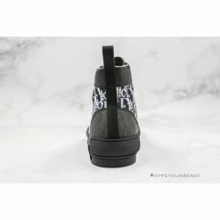 Hypeyourbeast Dior B23 High Top Canvas Oblique Black