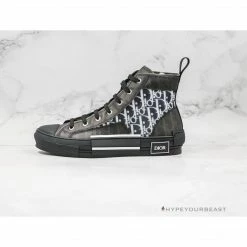Hypeyourbeast Dior B23 High Top Canvas Oblique Black