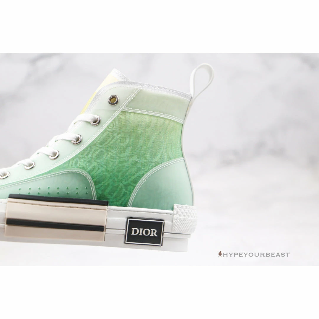 Hypeyourbeast Dior B23 High Top Yellow Green