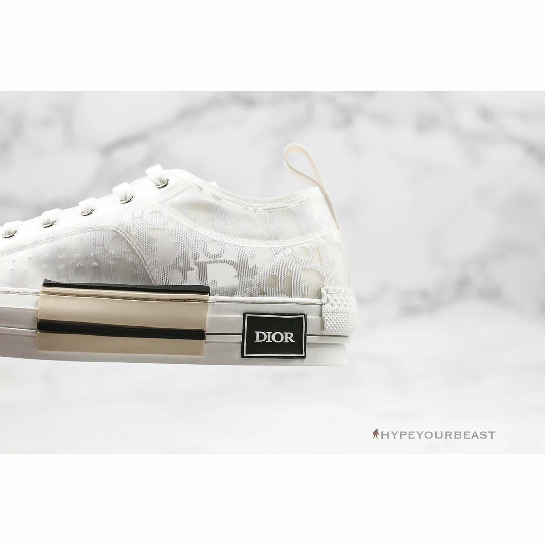 Hypeyourbeast Dior B23 Low Transparent Oblique White