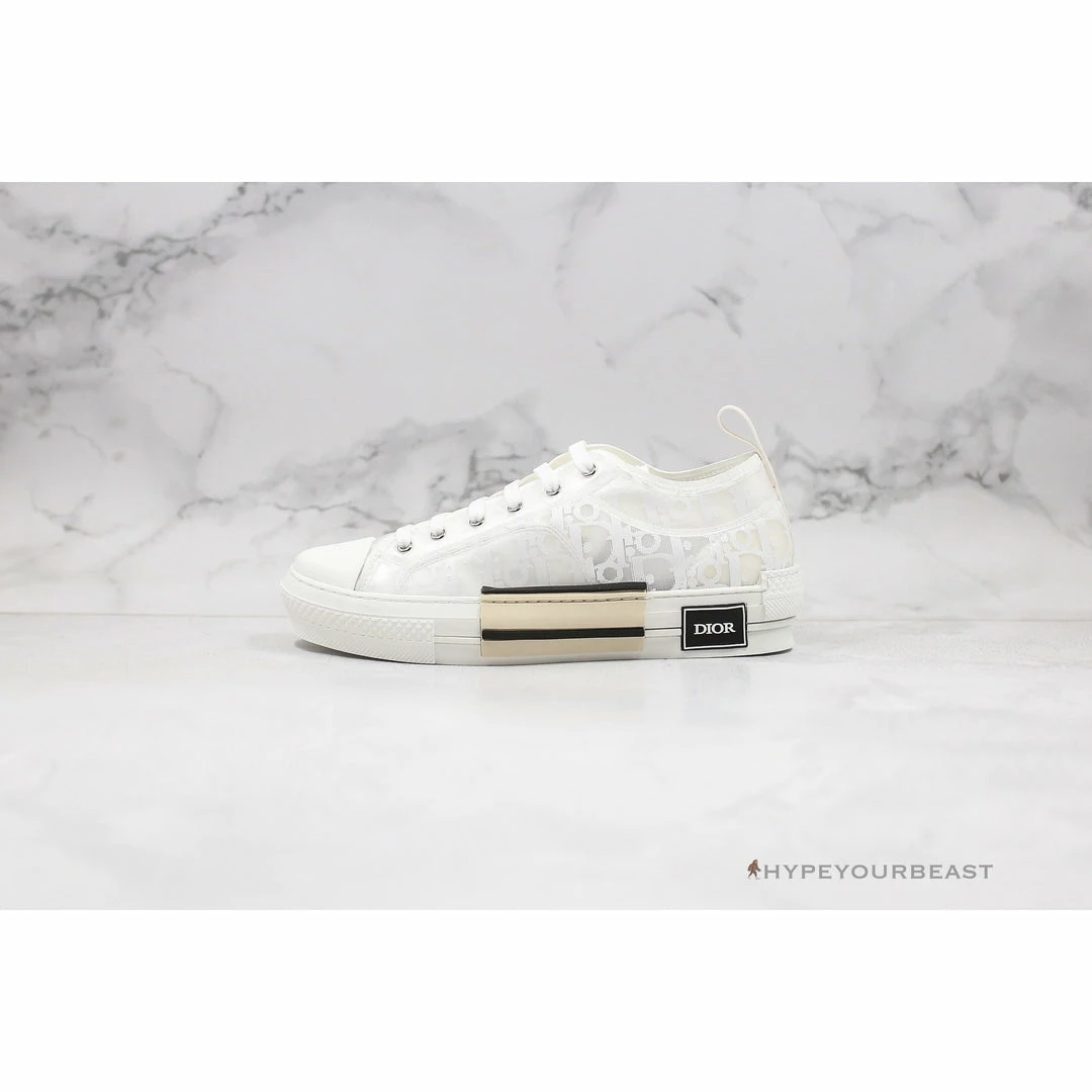 Hypeyourbeast Dior B23 Low Transparent Oblique White