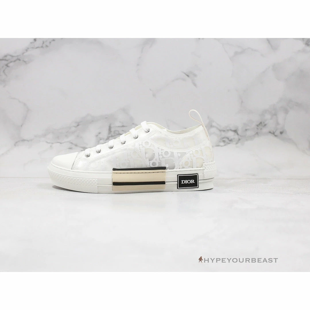 Hypeyourbeast Dior B23 Low Transparent Oblique White