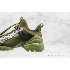 Hypeyourbeast Dior D-Connect Sneakers Green