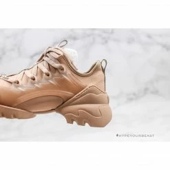Hypeyourbeast Dior D-Connect Sneakers Pink