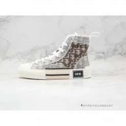 Hypeyourbeast Dior High Top White Brown