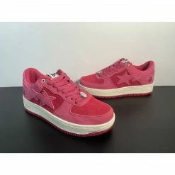 Hypeyourbeast A Bathing Ape Bape Sta Pink Suede
