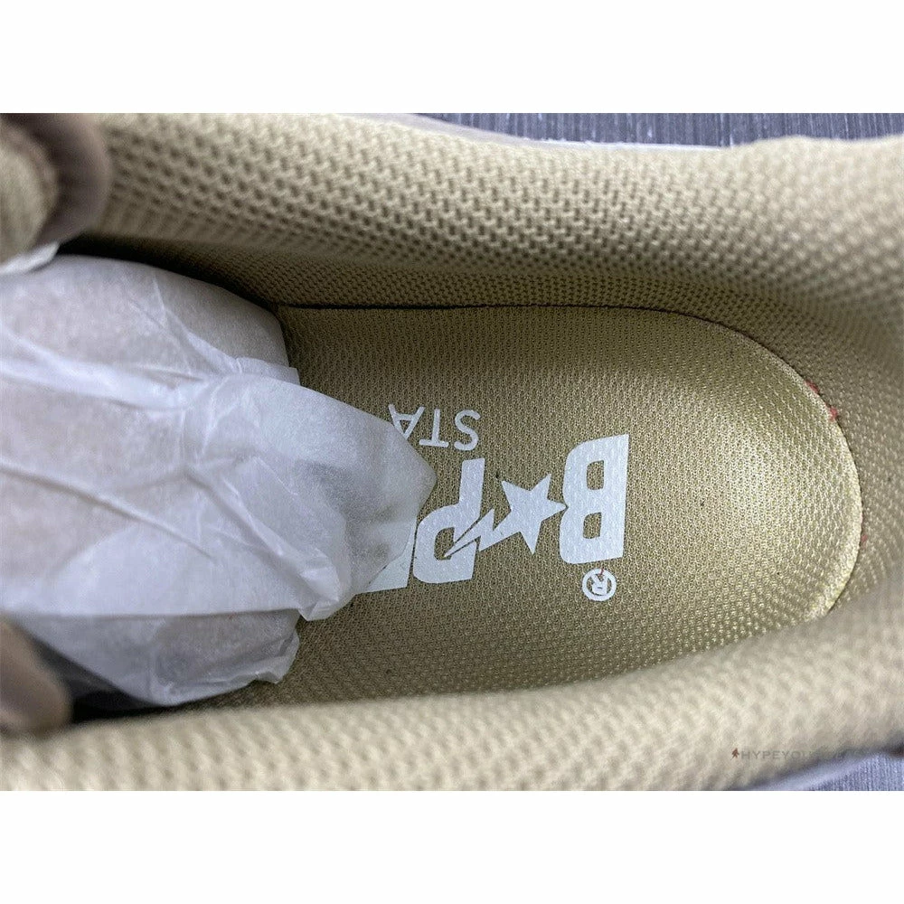 Hypeyourbeast Bape Sta Low Top Sneakers 'Brown Leather'