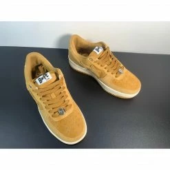 Hypeyourbeast Clothes A Bathing Ape Bape Sta Beige Suede