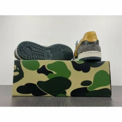 Hypeyourbeast Bape Sta Low Top Sneakers'Grey Mustard Yellow'