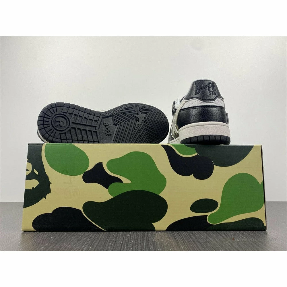 Hypeyourbeast Bape Sta Low Top Sneakers 'Navy Camo'