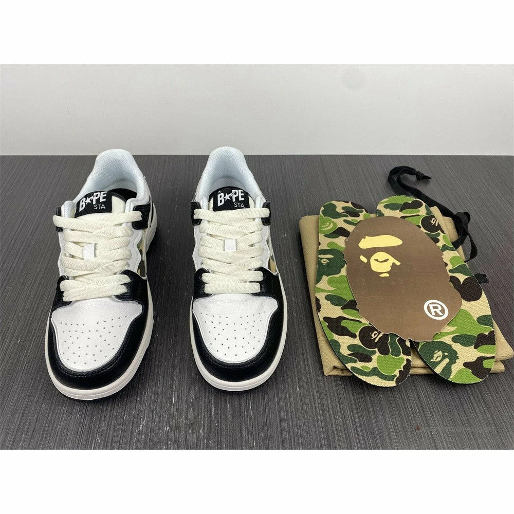 Hypeyourbeast Bape Sta Low Top Sneakers 'Navy Camo'