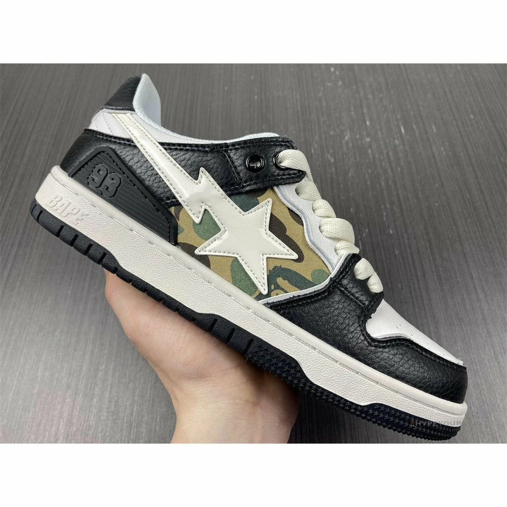 Hypeyourbeast Bape Sta Low Top Sneakers 'Navy Camo'