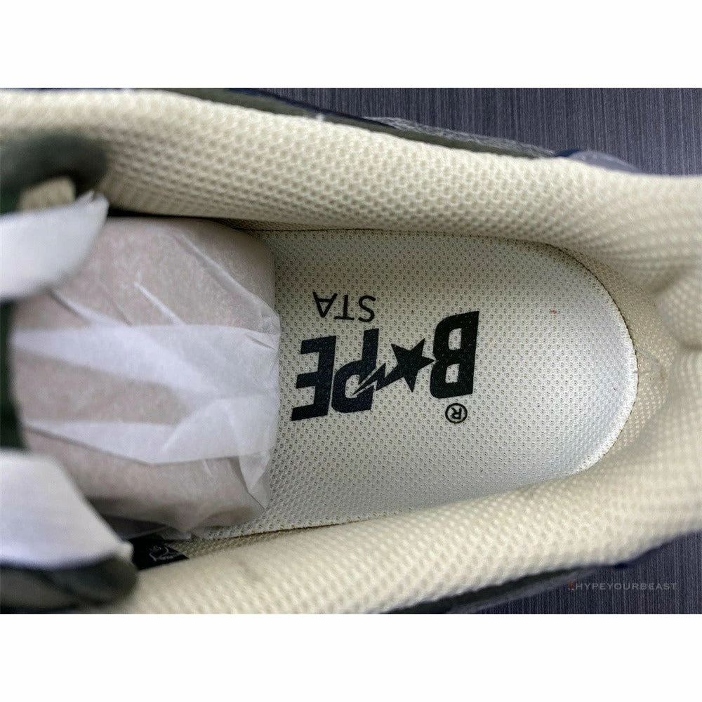 Hypeyourbeast Bape Sta Low Top Sneakers 'Blue Green'