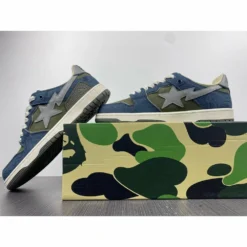 Hypeyourbeast Bape Sta Low Top Sneakers'Blue Green'