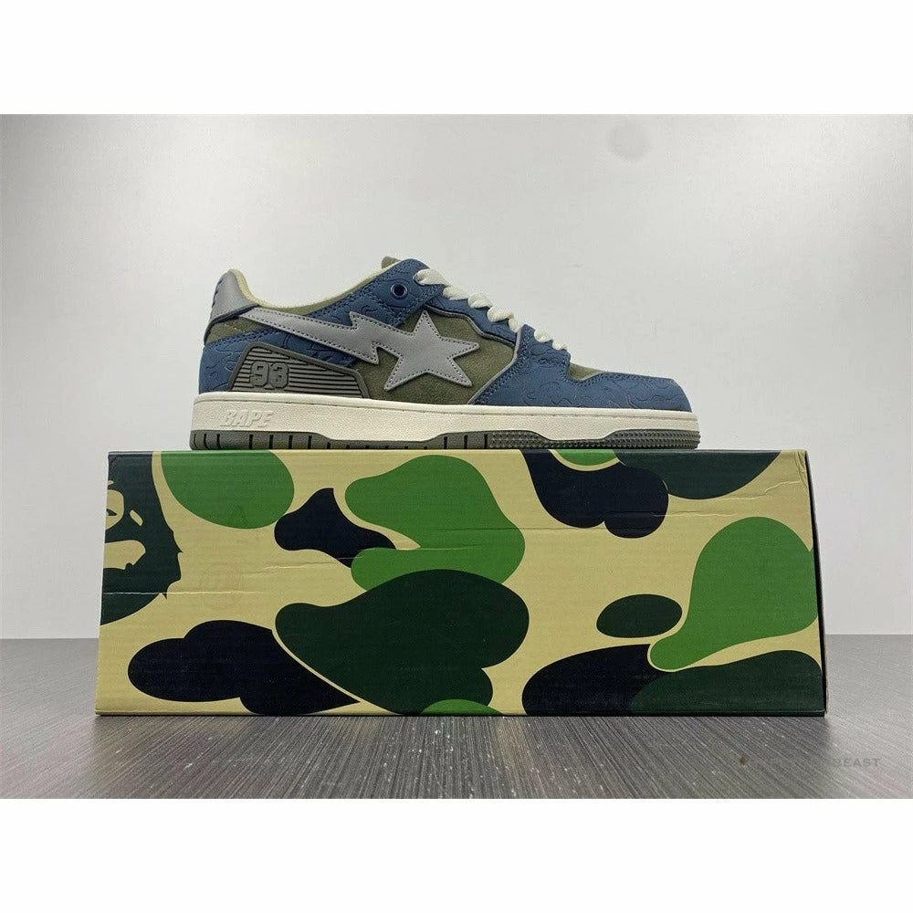 Hypeyourbeast Bape Sta Low Top Sneakers 'Blue Green'