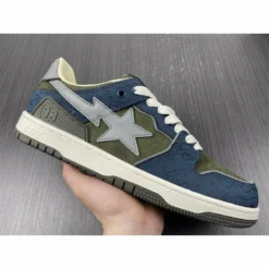 Hypeyourbeast Bape Sta Low Top Sneakers'Blue Green'