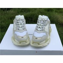 Hypeyourbeast BCG Triple S Sneakers Cream / White Balenciaga