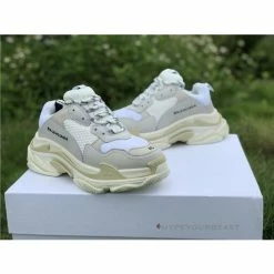Hypeyourbeast BCG Triple S Sneakers Cream / White Balenciaga