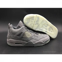 Hypeyourbeast Jordan 4 X KAWS Gray