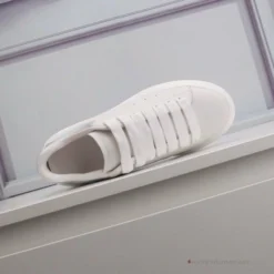 Hypeyourbeast Alexander McQueen White / Silver Heel