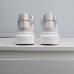 Hypeyourbeast Alexander McQueen White / Silver Heel