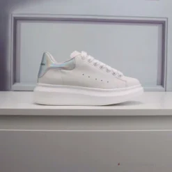 Hypeyourbeast Alexander McQueen White / Silver Heel