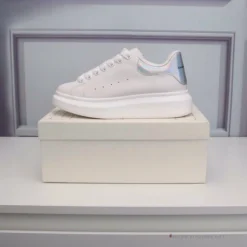 Hypeyourbeast Alexander McQueen White / Silver Heel