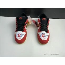 Hypeyourbeast Nike SB Dunk Low Varsity Red Earth Yellow