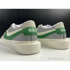 Hypeyourbeast Nike X Sacai Blazer Low White Green