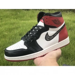 Hypeyourbeast Air Jordan 1 High Black Red X Dior