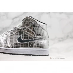 Hypeyourbeast Air Jordan 1 Retro Mid'Disco Ball'