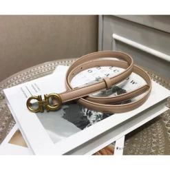 Hypeyourbeast Belts SFG Women's Double G Leather Belt