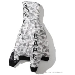 HypeYourBeast Clothes Bape Camo Hoodie White Black
