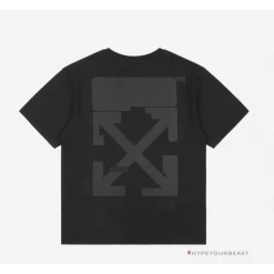 HypeYourBeast Off White Tee Shirt Black Grey