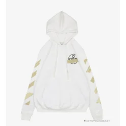 HypeYourBeast Hoodies & Jackets Off White Hoodie White Gold