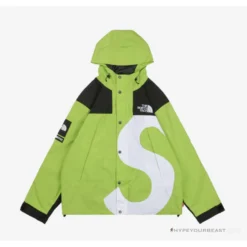 HypeYourBeast Supreme X TNF Logo Mountain Jacket Green